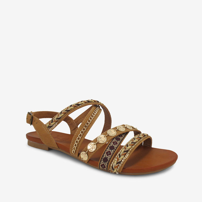 jellypop black sandals